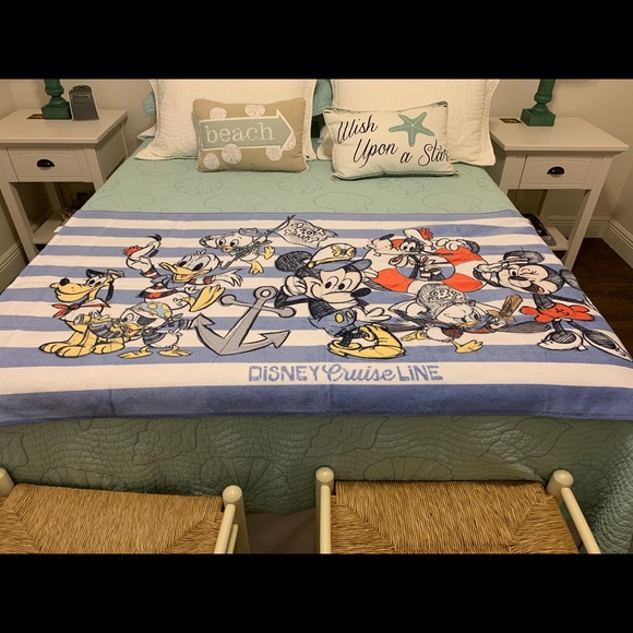 Set Of 2 Disney Cruise Line Beach Towels